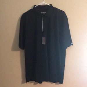 PGA authentic polo. Black. NWT.